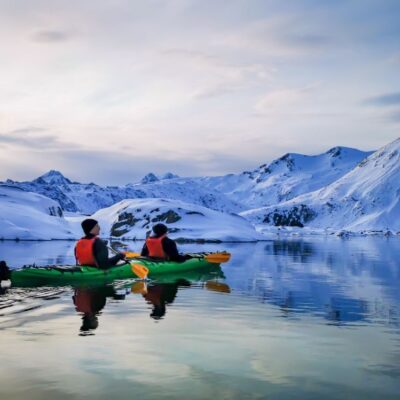 Half day winter kayak 3