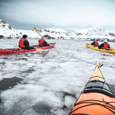 Half day winter kayak 5