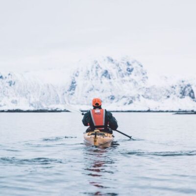 Half day winter kayak 6