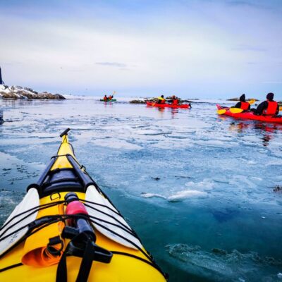 Northern Lights kayaking 2