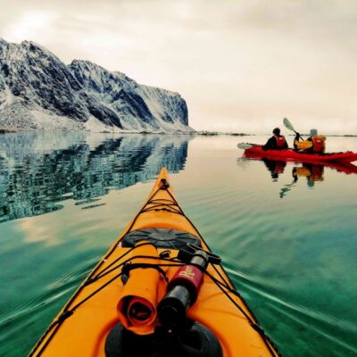 Northern Lights kayaking 7