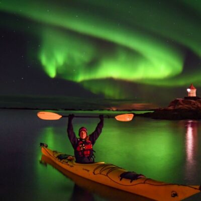 Northern Lights kayaking 8