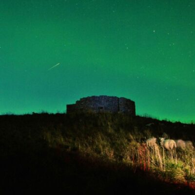 Northern lights chasing by car 2