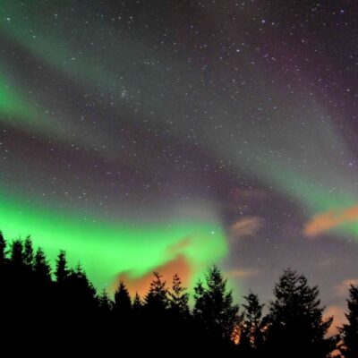 Northern lights chasing by car 4