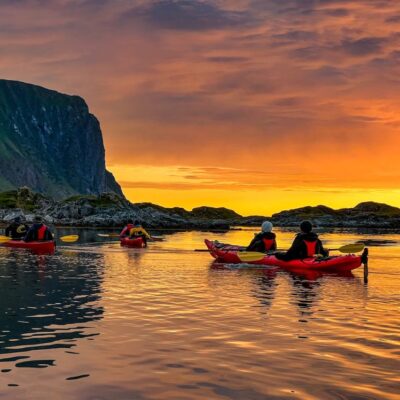 Sunset kayaking 5