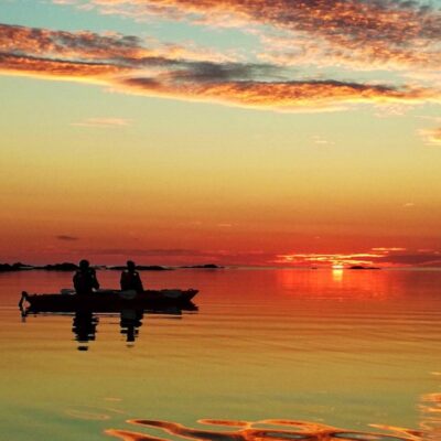 Sunset kayaking 2